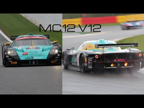 Maserati MC12 GT1 V12 Sound
