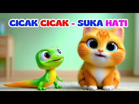 Cicak Cicak di Dinding - Kalau Kau Suka Hati dan Lagu Anak Indonesia Lainnya - Balita TK PAUD