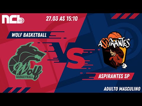 WOLF BASKETBALL  X ASPIRANTES SP - NCB ADULTO MASCULINO 2022.1