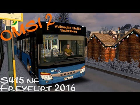 OMSI 2 Setra S415 NF | Weihnachtsmarkt-Shuttle! ☆ Let's Play OMSI 2 | #589