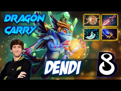 Dendi Puck - DRAGON CARRY - Dota 2 Pro Gameplay [Watch & Learn]