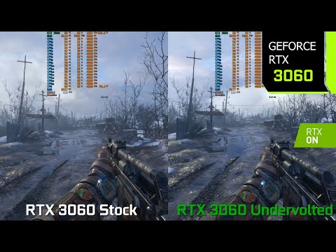 RTX 3060 Stock vs Undervolted - Test in 9 Games at 1080p | How To Undervolt Your GPU | i7 10700F
