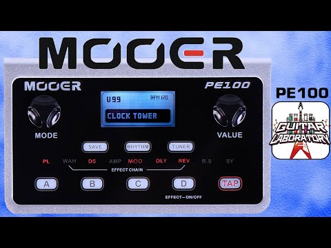Обзор процессора эффектов Mooer PE100
