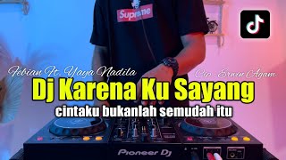 Download lagu DJ KARENA KU SAYANG - CINTAKU BUKANLAH SEMUDAH ITU FULL BASS 2023 mp3