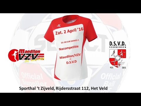 Maedilon/VZV vs ACMAA/DSVD, 2 april 2016, nacompetitie 1e Divisie