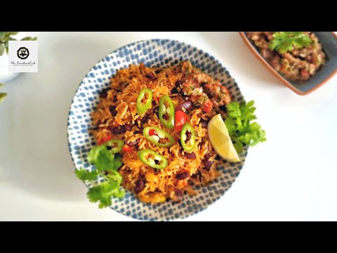 Mexican Rice Recipe | Easy One Pot Meal | Mexican Inspired Rice & Bean Recipe | मैक्सिकन राइस
