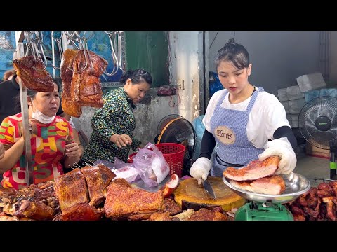 Unbelievable! Morning Sold Out 500 Kg Roast Pork | Vietnamese Street Food