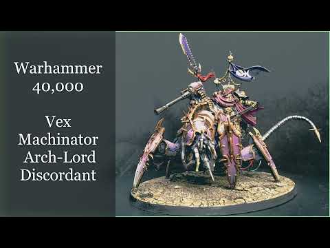 Warhammer 40k, Vex Machinator, Arch Lord Discordant