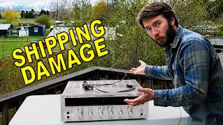 He FAILED Restoring Dad's MARANTZ And UPS BROKE IT