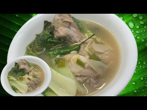 SINIGANG NA MANOK | CHICKEN  VEGETABLE SOUP WITH TAMARIND POWDER