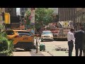 NYC Taxi Jumps Curb Crashing Into And Injuring Six People Rush Hour
