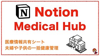 【Notion 活用例】家族の医療情報一元管理シート Medical Hub