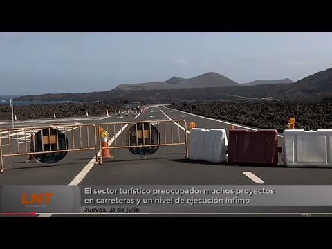 El sector turístico preocupado: muchos proyectos en carreteras y un nivel de ejecución ínfimo