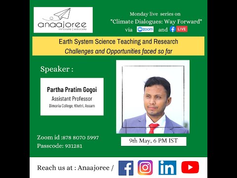 Earth System Science Teaching and Research::Challenges and Opportunities faced so far