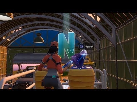 Search the hidden "N" found in the Lowdown Loading Screen Guide - Fortnite Chapter 2