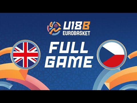 Class. Games 13-16 | Great Britain v Czechia | FIBA U18 EuroBasket 2025 - Division B