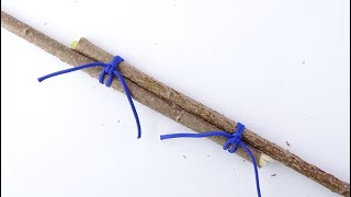 The Most Useful Knot in the World-10 Examples of Use | How to Tie Tutorial | Read the description