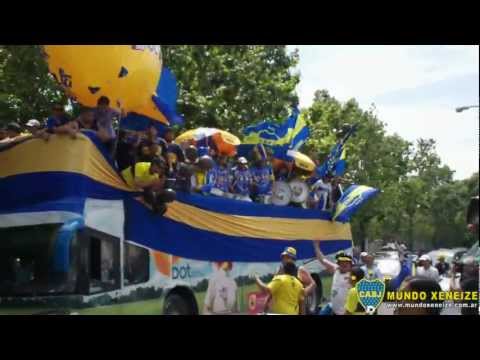 "La previa de la caravana al gallinero" Barra: La 12 • Club: Boca Juniors