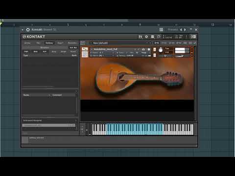 Mandolin free Kontakt instrument (link in description)