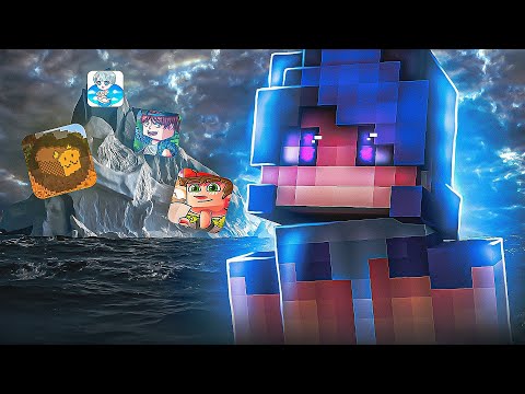 EPIC Iceberg Discovery in Minecraft PE!! 😲