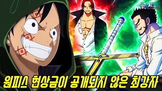 [원피스]오황 루피의 현상금을 뛰어넘다!? 현상금이 공개되지 않은 최강자 TOP 5(몽키 D 드래곤/미호크/레일리)