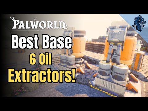 How to Build the Best Base in Palworld (6 Oil Extractors) Setup Guide