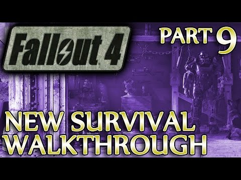 Ⓦ Fallout 4 New Survival Walkthrough ▪ Part 9, USAF Satellite Station Olivia
