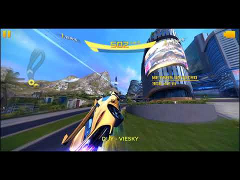 Asphalt 8 -  Tip & Trick For Gear Shift Green Way