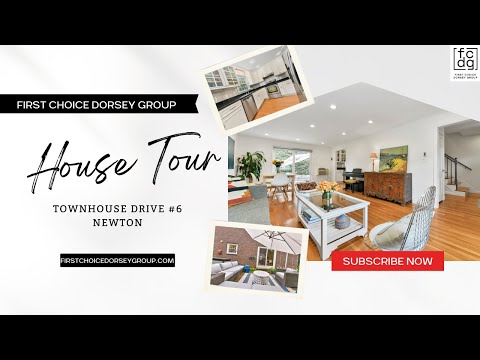 6 Townhouse Drive Home Tour #Condo #ForSale #Newton #Massachusetts #HomeForSale