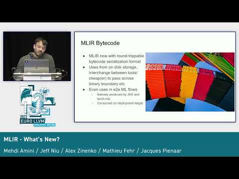 2023 EuroLLVM - What's new in MLIR?