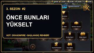 Kaynakları Doğru Harca: İlk Gelişim Planı | 3. Sezon Rehberi