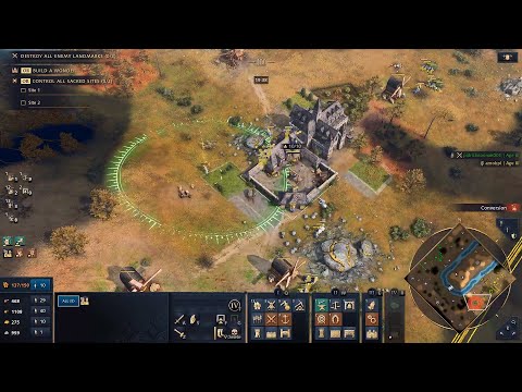 Age of Empires 4 Ranked Multiplayer French vs Holy Roman Empire Live Streaming 5 (2023/10/15)