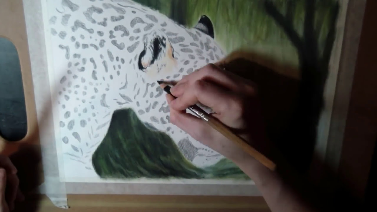 jaguar tutorial painting by lachri