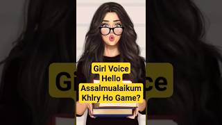 Download lagu Girl's voice hello assalamualaikum are you playing game?? #pubgmobile #bgmi mp3