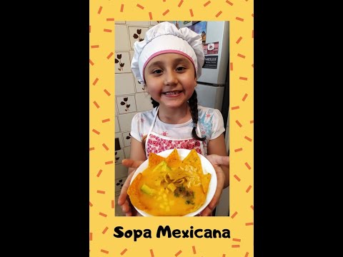 Receta de Sopa Mexicana por Ana Victoria
