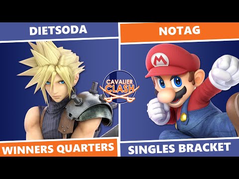 Cavalier Clash #2: Winners Quarters - Dietsoda (Cloud) Vs NoTag (Mario) SSBU Singles