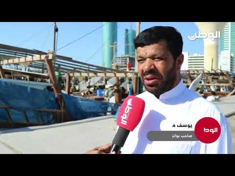 بالفيديو.. عودة موسم الروبيان بمخزون سمكي ضعيف، واستياء أحد البحَّارة من زيادة أعداد البوانيش بشكل كبير