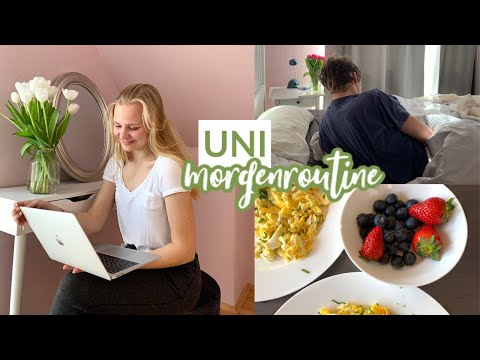 (online) uni morgenroutine 2020 // Jura Studentin, produktiv, Alltag