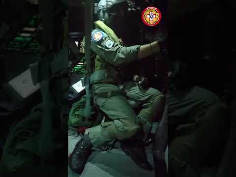 L'intervento di soccorso nel filmato del Sast