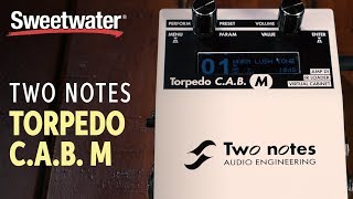 Video thumbnail for Two Notes Torpedo C.A.B. M Speaker Simulator Pedal Demo by Sweetwater