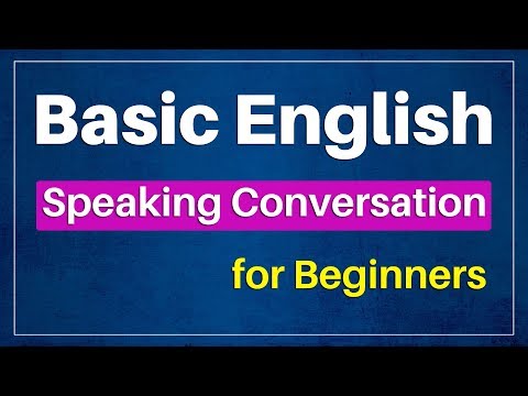 Basic English Speaking Conversation Practice for Beginners | Daily Speaking English Conversation