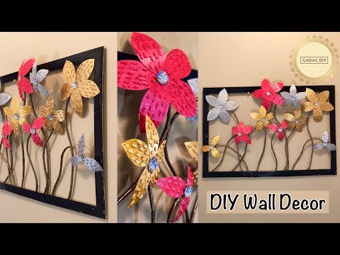 Unique wall hanging| wall hanging craft ideas| gadac diy| paper crafts| craft ideas| diy wall decor Video