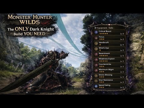 The ONLY Dark Knight Build YOU NEED (Monster Hunter Wilds)