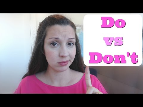 Part of a video titled Do VS Don't: Advanced English Pronunciation Lesson - YouTube
