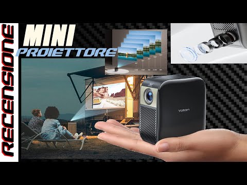 This time I have it small! REVIEW Yoton mini projector with HDMI battery