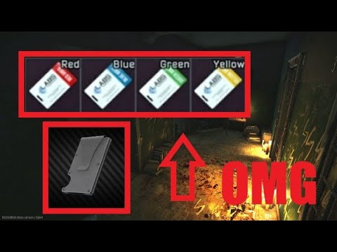HOW TO GET KEYCARDS OUT OF MARKED ROOM - Escape From Tarkov
