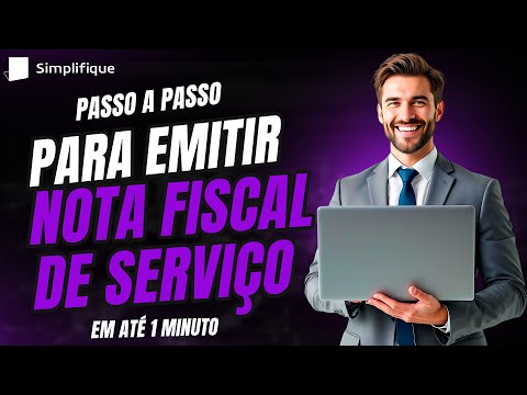 COMO EMITIR NOTA FISCAL DE SERVIÇO EM ATÉ 1 MINUTO - EMITA GRÁTIS