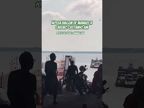 Pagamos 45$ para atravessar nosso carro de Manaus a Careiro da Várzea 😨 #Viagem #Amazonas #youtuber