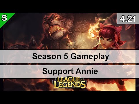 LoL Season 5 - Annie Supporting Twitch vs Draven/Thresh (League 64)