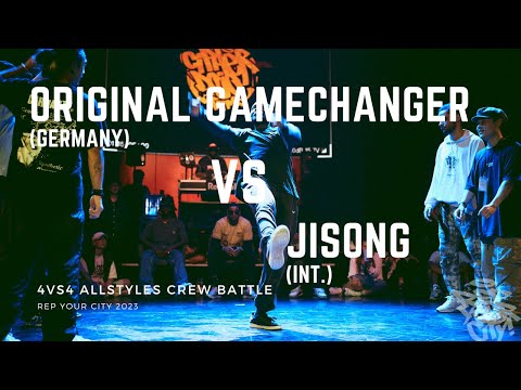 Rep. Your City 2023 - 4vs4 - Allstyles Crew Battle - Original Gamerchanger vs. Jisong